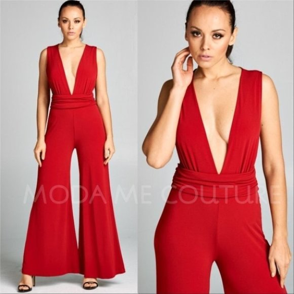 Red Jumpsuit - Picture 1 of 3